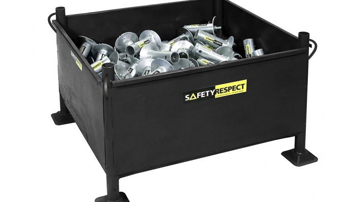 Pallekasse fallsikring