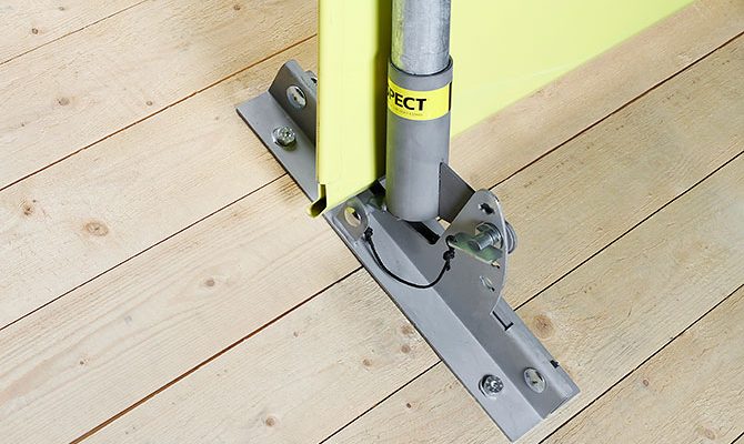 Platefalsfeste fallsikring underlagstak