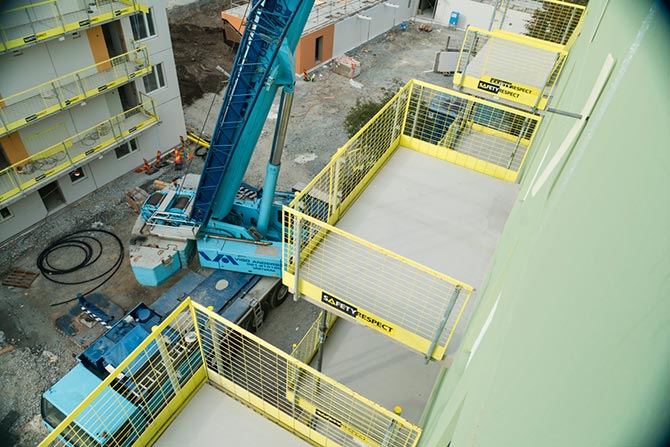 Balkongfeste fallsikring SafetyRespect