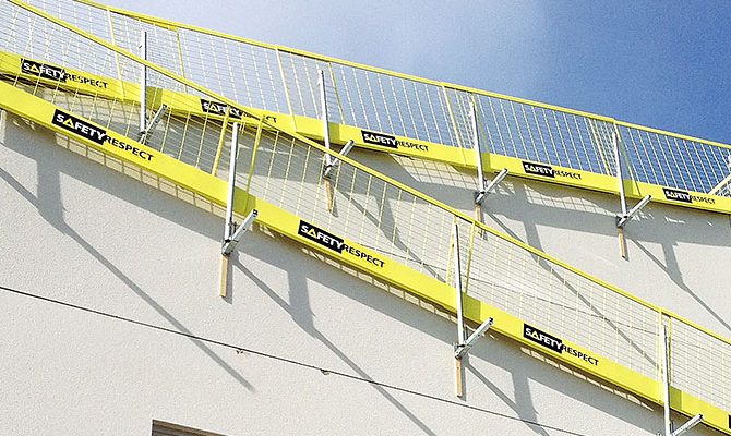 Kollektiv fallsikring fasader