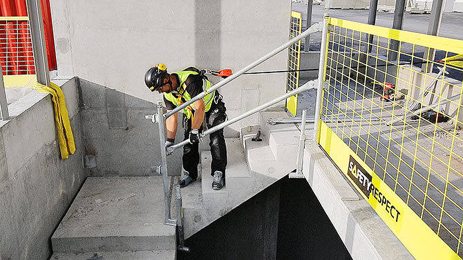 Montasje fallsikring