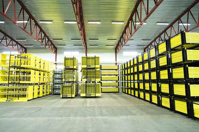 Logistik fallsikring